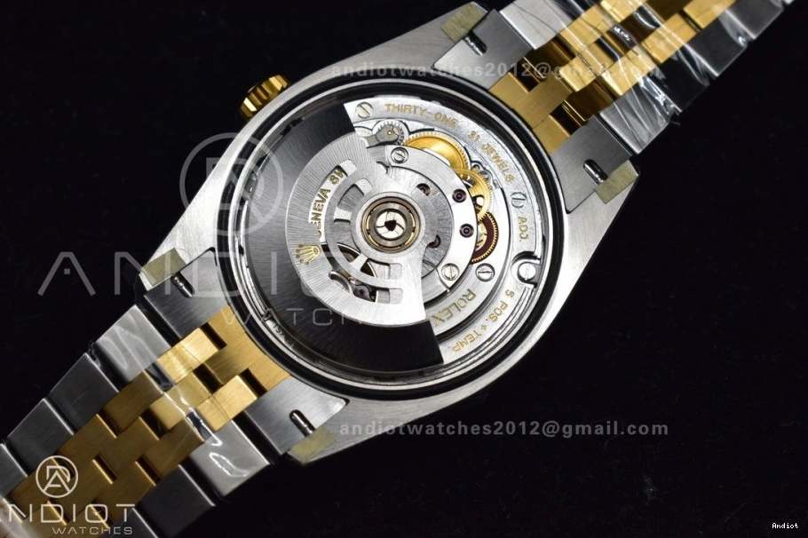 126231 904L Dial Bracelet DateJust on Steel Textured Gold 36 VSF 1:1 Edition Best SS VS3235 YG Jubilee 1201